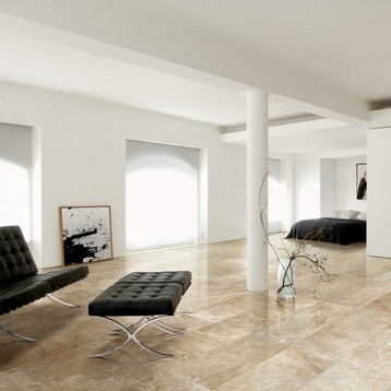 Подови плочки Travertine Contrafalda Cream